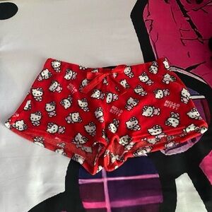 Hello Kitty loungewear shorts <3